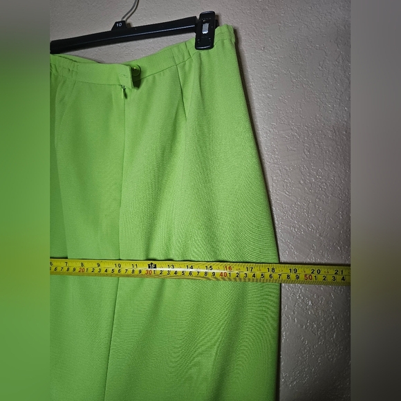 METROSTYLE Skirt Suit Size 10 Two Piece‎ Set  Green Executive - Picture 5 of 8